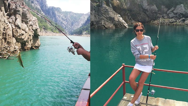 Side green canyon fishing tour